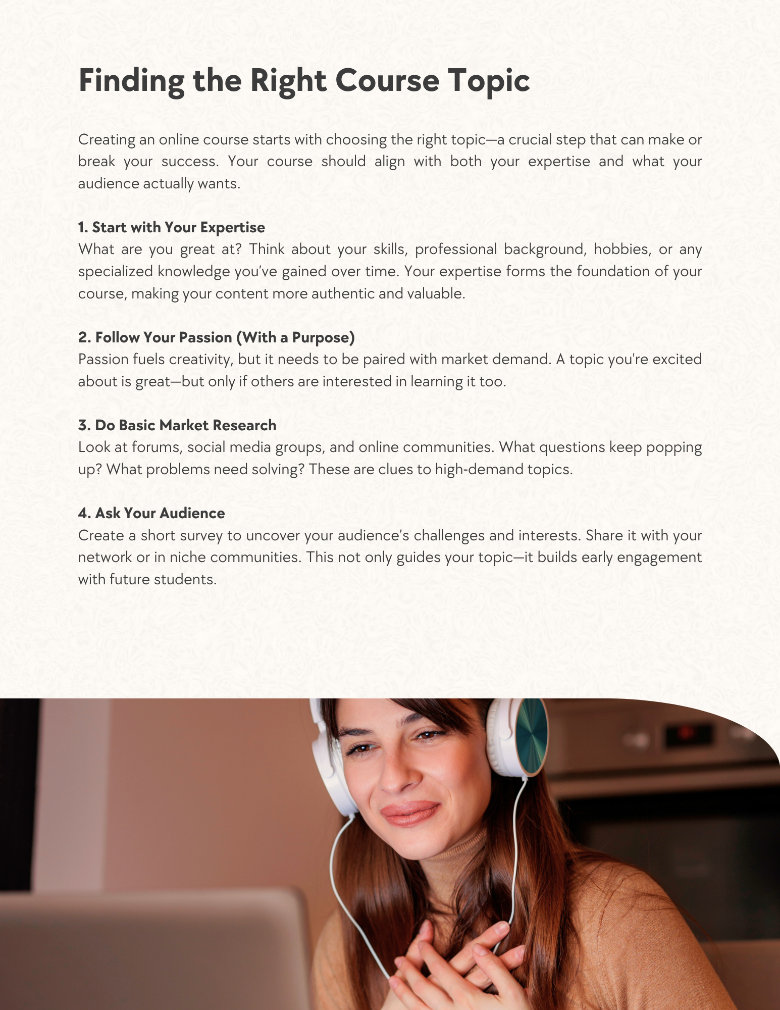 Create and Launch Your Online Course * FREE PROMO!