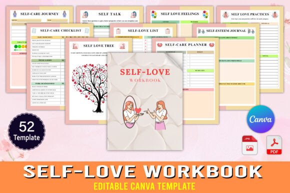 Colorful Mega Bundle Canva Template KDP