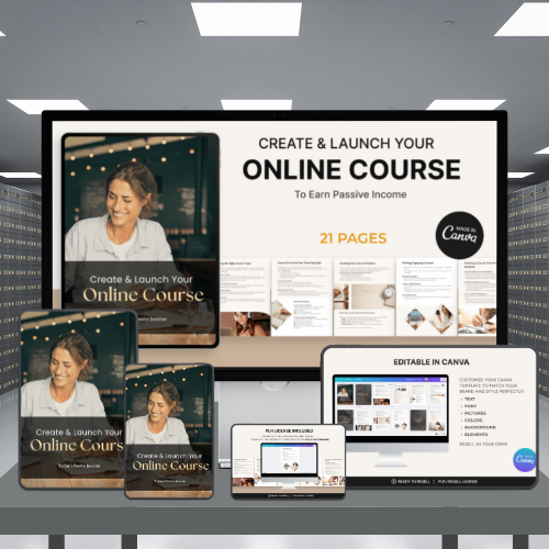 Create and Launch Your Online Course * FREE PROMO!